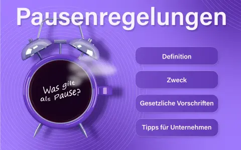Pausenregelungen: Was gilt als Pause? Erfahren Sie, ob und wie werden Pausen bezahlt, welche gesetzlichen Vorschriften es gibt und Tipps für Unternehmen.