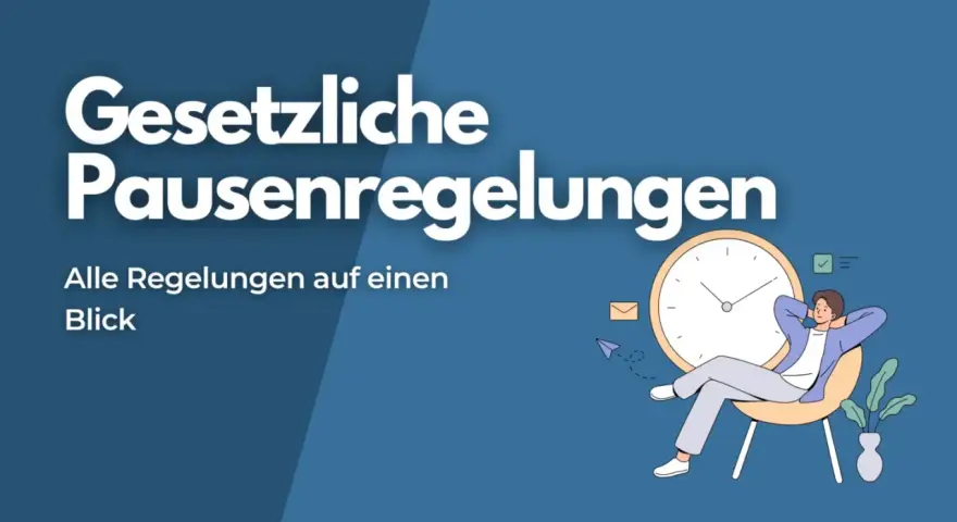 Gesetzliche Pausenregelungen: Alle Regeln auf einen Blick. Erfahren Sie, ab wie vielen Stunden Pause Sie Anspruch auf Erholung haben.