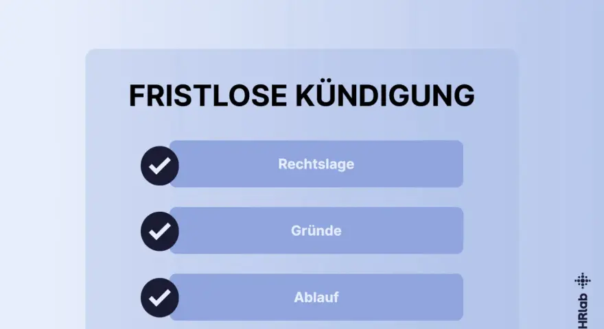 Fristlose Kündigung: Rechtslage, Gründe, Ablauf. Ein Thema, das oft mit einem Vertrauensbruch Arbeitgeber verbunden ist.