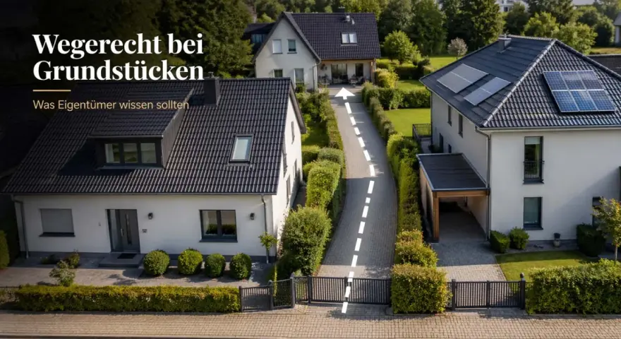 Wegerecht bei Grundstücken: Was Eigentümer wissen sollten. Ein Wegerecht kann den Wert von Immobilien beeinflussen, ähnlich wie bei der Regelung von Kindesunterhalt.